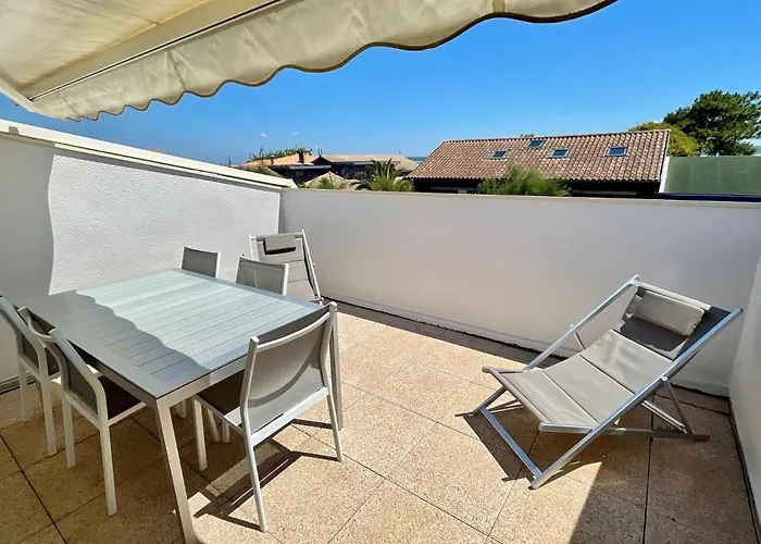 Lovely With Terrace In Cap Ferret Apartmán Lège-Cap-Ferret